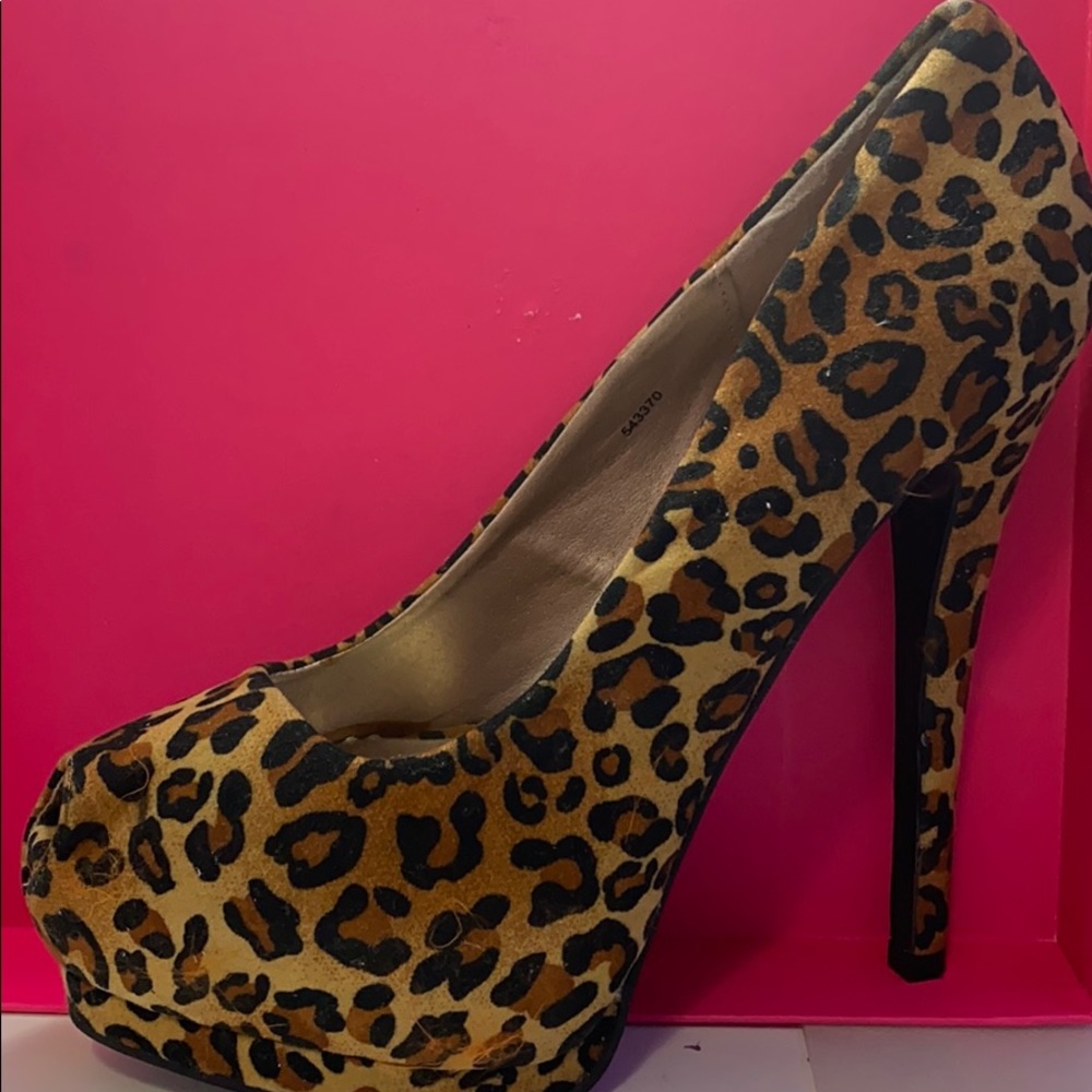 Women's Animal Print Heels By Charlotte Russe